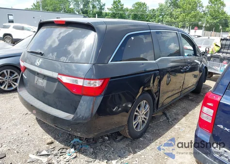 2011 Honda Odyssey Ex-L из США, поврежденный, VIN 5FNRL5H62BB063125